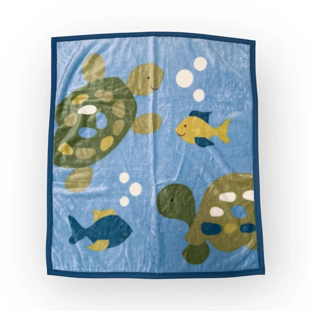 Cocalo Baby | Turtle Reef Plush Blanket